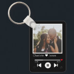 Personalised Music Player Photo Key Ring<br><div class="desc">Novelty and modern Music Player Keychain Photo template - Personalised modern keyring add your own photograph and text - change the text to suit your requirements - Printed Key Chain photo gifts from Ricaso - Personalised with your own photographs and custom text - Modern and unique design stands out -...</div>