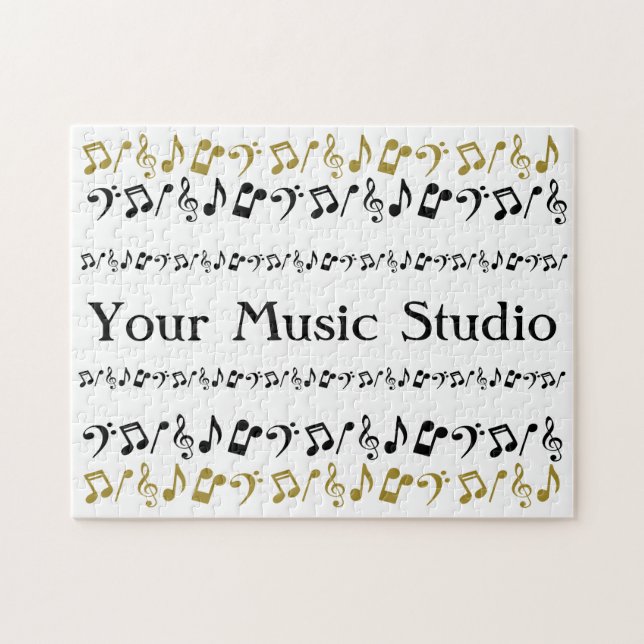 Personalised Music Puzzle (Horizontal)