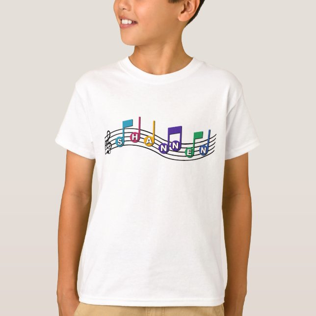 Personalised Music t-shirt (Front)