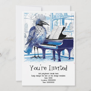 Personalised Musical Soiree Invitation