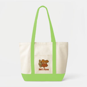 Personalised Musician Tote Bag Gift