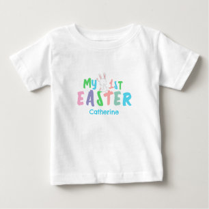 Personalised 'My 1st Easter' Design Baby T-Shirt