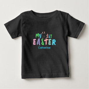 Personalised 'My 1st Easter' Design Baby T-Shirt