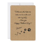 Personalised My Best Friend Picture Love Paw Print