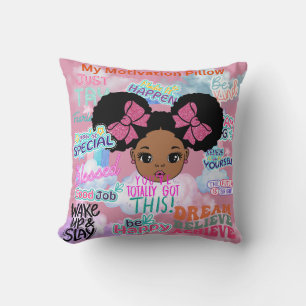 Personalised My Motivation Cushion