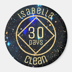 Personalised NA Narcotics Anonymous any days card Magnet