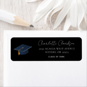 Personalised Name 2026 Graduate Achievement Return Address Label