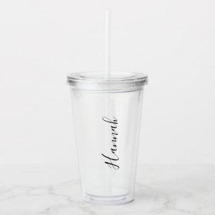Personalised Name acrylic Tumbler-Custom Gift for Tumbler