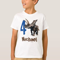 Personalised name Age Dinosaur Jurassic age