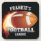 Personalised NAME American Football Flames Sports
