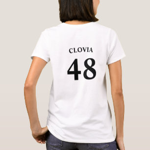 Personalised name and Jersey number  T-Shirt