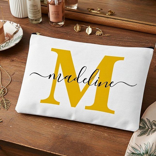 Personalised  name and letter accessory pouch (Creator Uploaded)