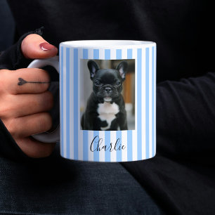 Personalised Name and Photo French Bulldog Coffee Mug