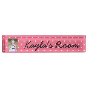 Personalised Name and Photo Name Plate