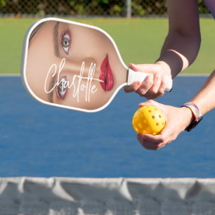 Personalised Name and Photograph Pickleball Paddle