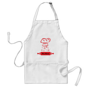 Personalised Name Apron, Christmas Apron 