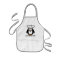 Personalised name apron for kids | Penguin chef