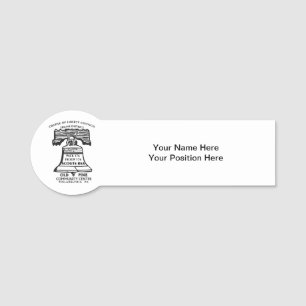 Personalised Name Badge