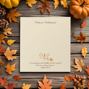 Personalised Name Bible Verse   Christian Daily  Notepad