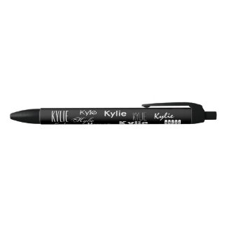 Personalised Name Black Ink Pen