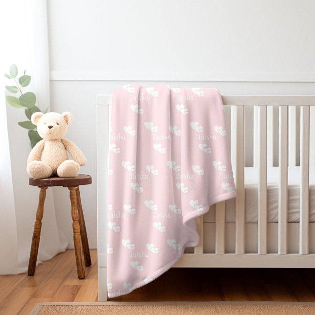 Personalised Name Blanket Baby Gift Daughter Gift (Creator Uploaded)