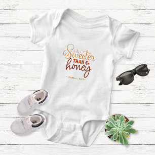 Personalised Name Boho Design Baby Romper Bodysuit