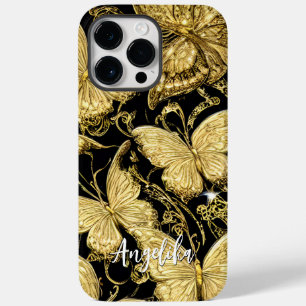 Personalised Name Butterfly Case-Mate iPhone 14 Pro Max Case