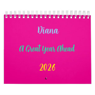 Personalised name Calendar For All Seasons