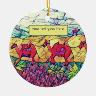 Personalised Name | Camels Gifts Three Wise Men Ceramic Ornament