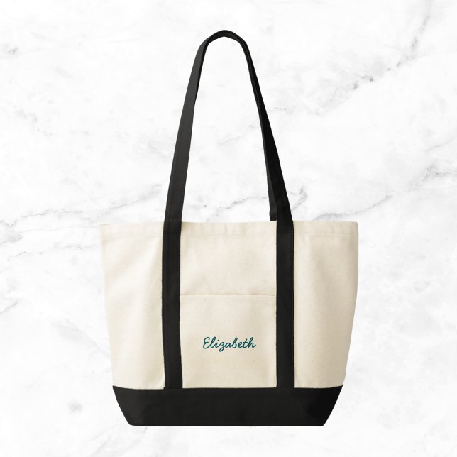 Personalised Name Canvas Tote Bag (Creator Uploaded)