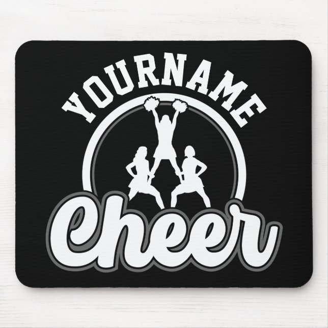 Personalised NAME Cheer Team Varsity Cheerleader Mouse Pad (Front)