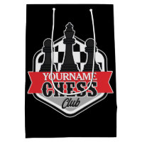 Personalised NAME Chess Player Club Checkmate