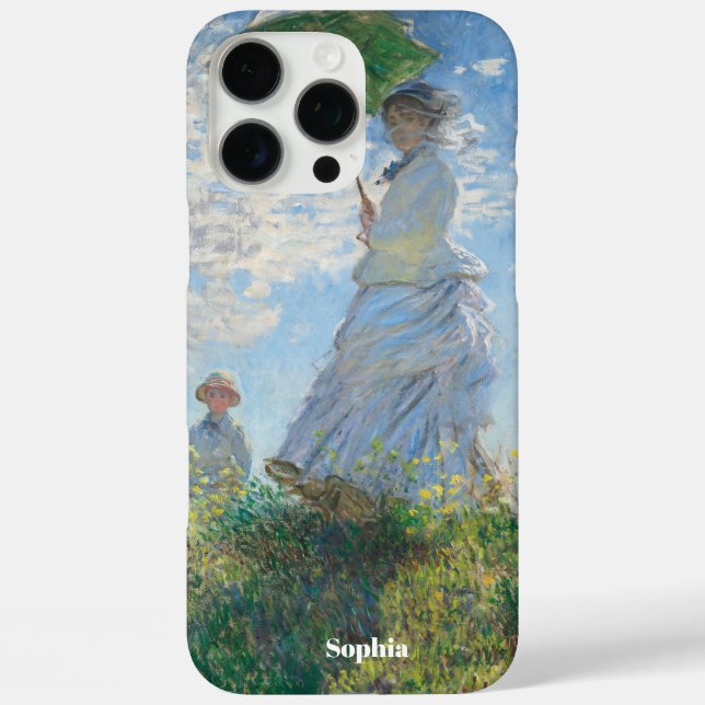 Personalised Name Claude Monet arts Case-Mate iPhone Case (Back)