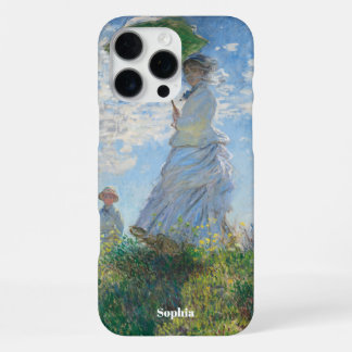 Personalised Name Claude Monet arts iPhone 16 Pro Max Case