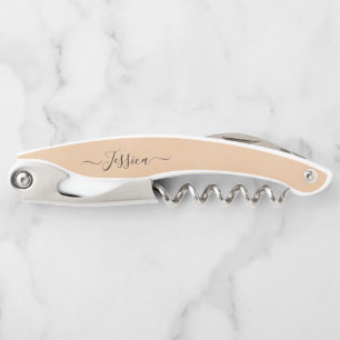 Personalised Name Corkscrew Elegant Wine Opener