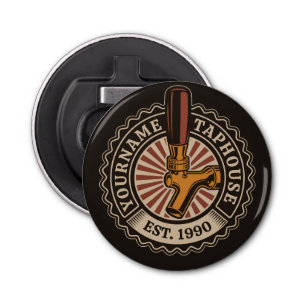 Personalised NAME Craft Beer Taphouse Brewery Bar  Bottle Opener