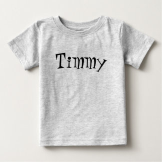 Personalised Name - Create Your Own Custom Grey Baby T-Shirt