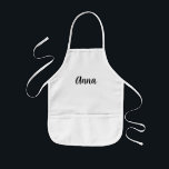 Personalised Name - Create Your Own Kids Apron<br><div class="desc">Personalised Name - Create Your Own

Create your own custom personalised baby gifts,  gifts for kids,  supplies and nursery/bedroom decor including pillows,  clothing,  bibs,  blankets and more by adding some personalised text or uploading your own images and choosing your favourite colours and styles.</div>