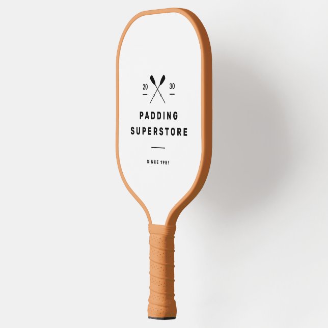Personalised Name Custom Outdoor Adventure Logo  Pickleball Paddle (Left)