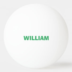 Personalised Name Custom Ping Pong Ball