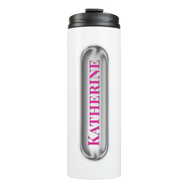 Personalised Name Custom Thermal Tumbler (Front)