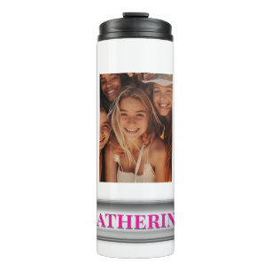 Personalised Name Custom Thermal Tumbler