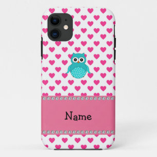 Personalised name cute owl iPhone 11 case