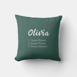 Personalised Name Definition  Cushion