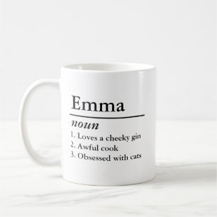 Personalised Name Definition Mug