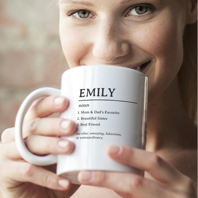 Personalised Name Definition Quote Name Mug (Creator Uploaded)