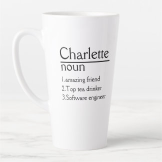 Personalised Name Definition white Mug 