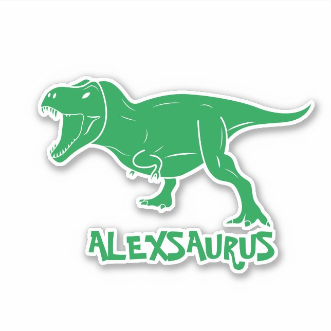 Personalised Name Dinosaur (Front)