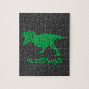 Personalised Name Dinosaur  jigsaw puzzle
