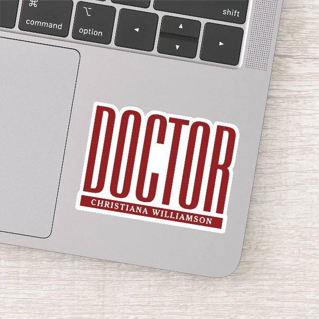 Personalised Name Doctor Med School Graduation (Detail)